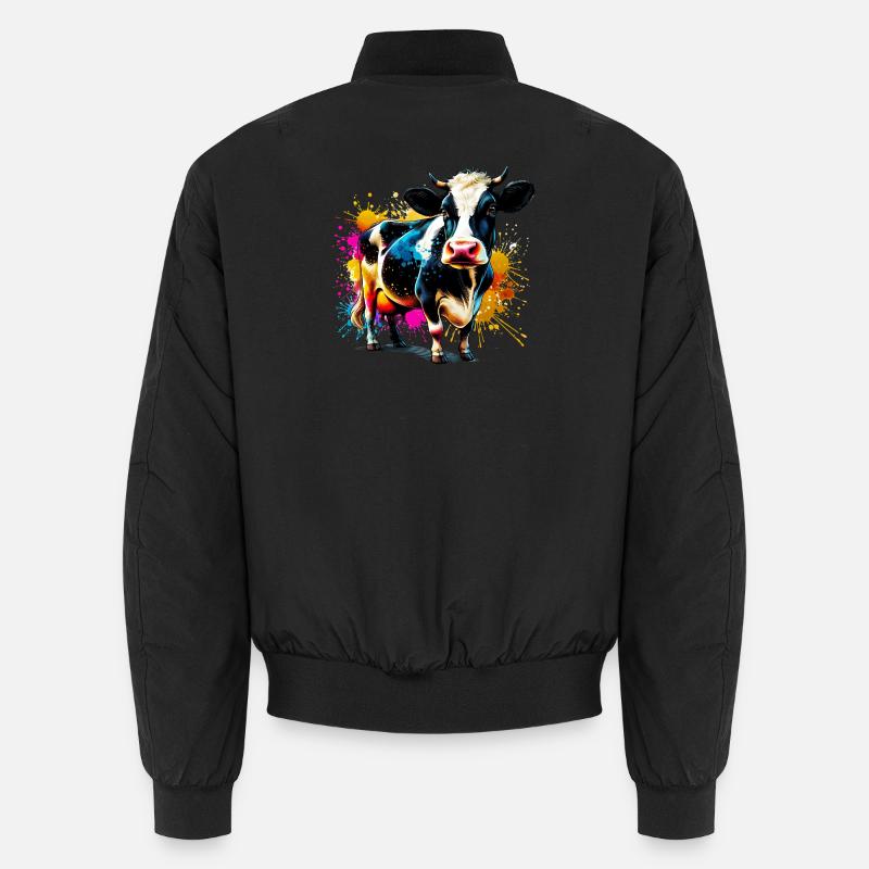 Kuh Unisex Bomberjacke