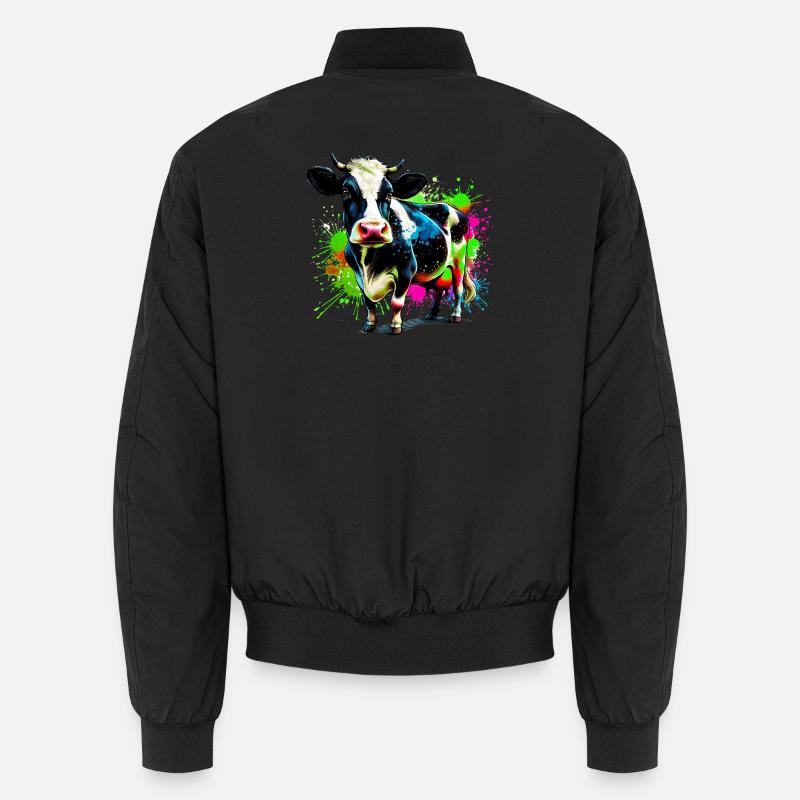 Kuh Unisex Bomberjacke