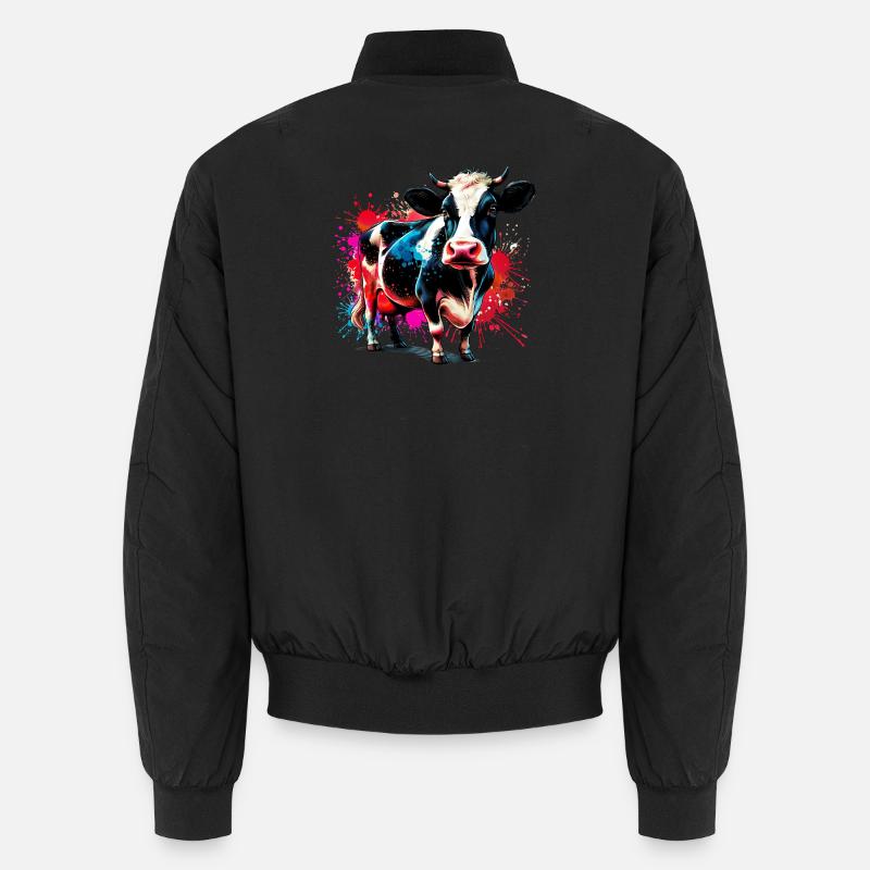 Kuh Unisex Bomberjacke