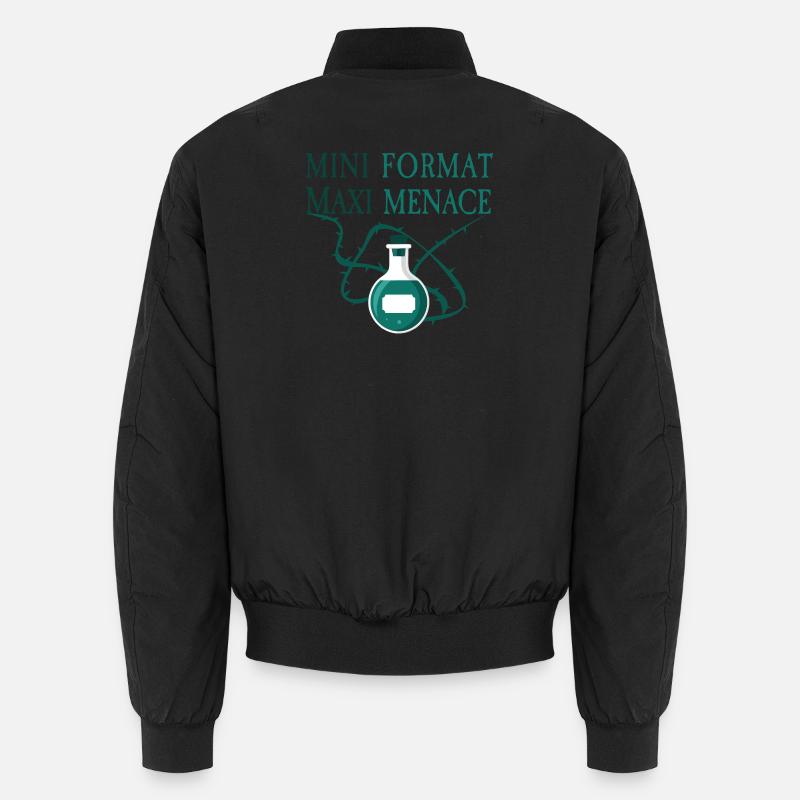 Kleinformat Maxi Menace - Unisex Bomberjacke - Schwarz