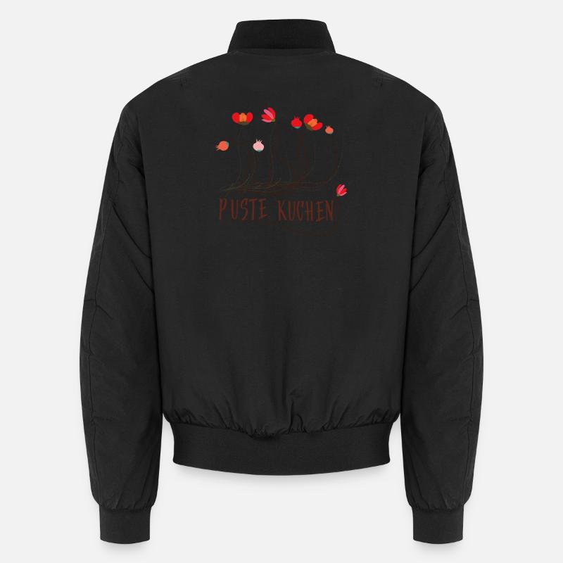 Fleurs aux lignes ludiques Bomber unisexe