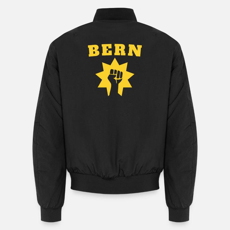 Bern - Bomber unisexe - noir