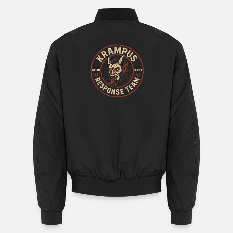 Équipe d’intervention Krampus Cryptide drôle Krampus Bomber unisexe