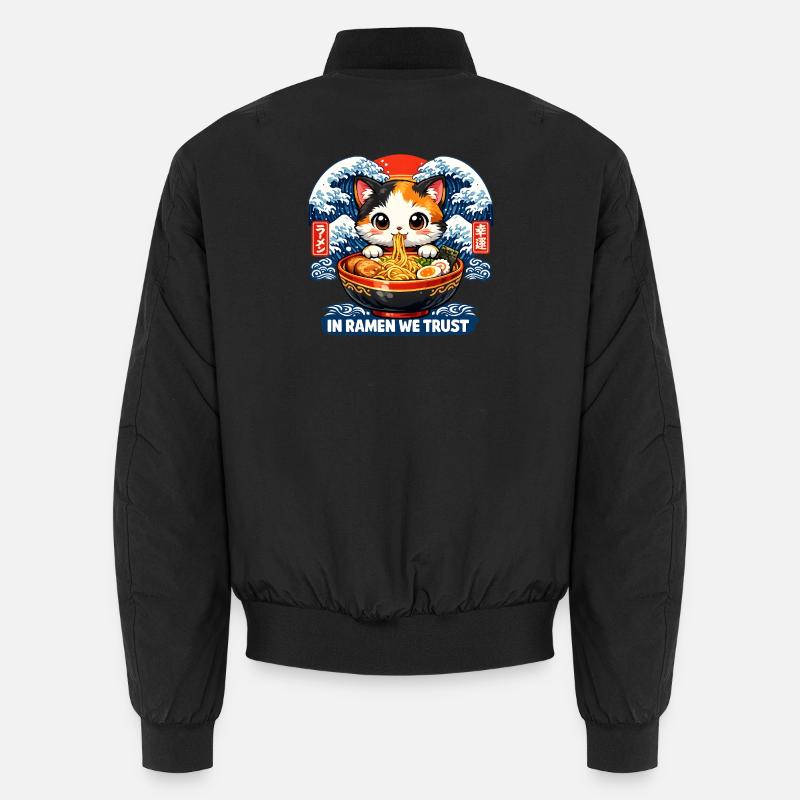 Ich brauche Ramen Unisex Bomberjacke