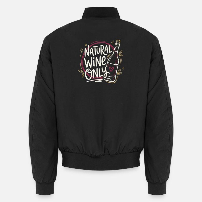Natural Wine Lover Unisex Bomberjacke