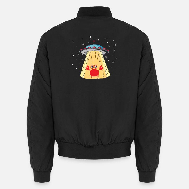 Visiteur de crabe extraterrestre Bomber unisexe