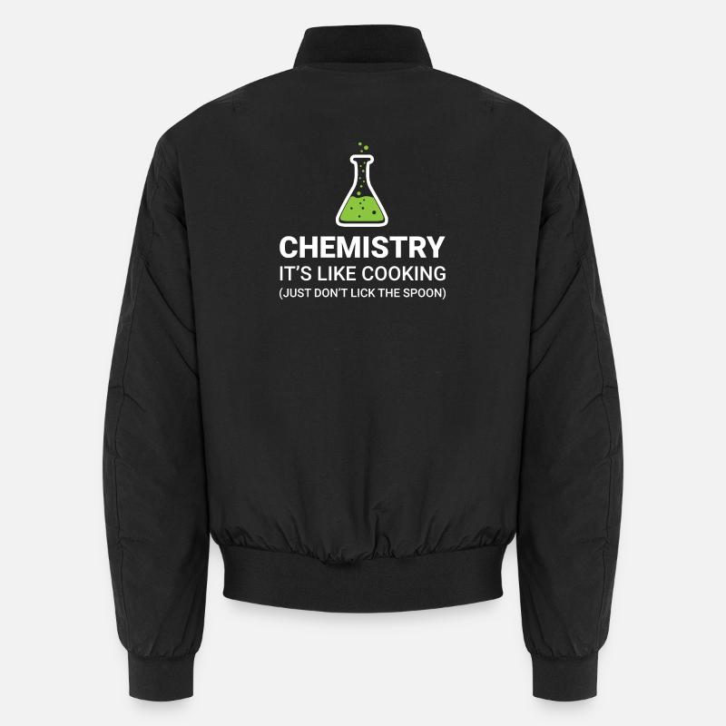 Chemistry, it's like cooking Unisex Bomber Jacket