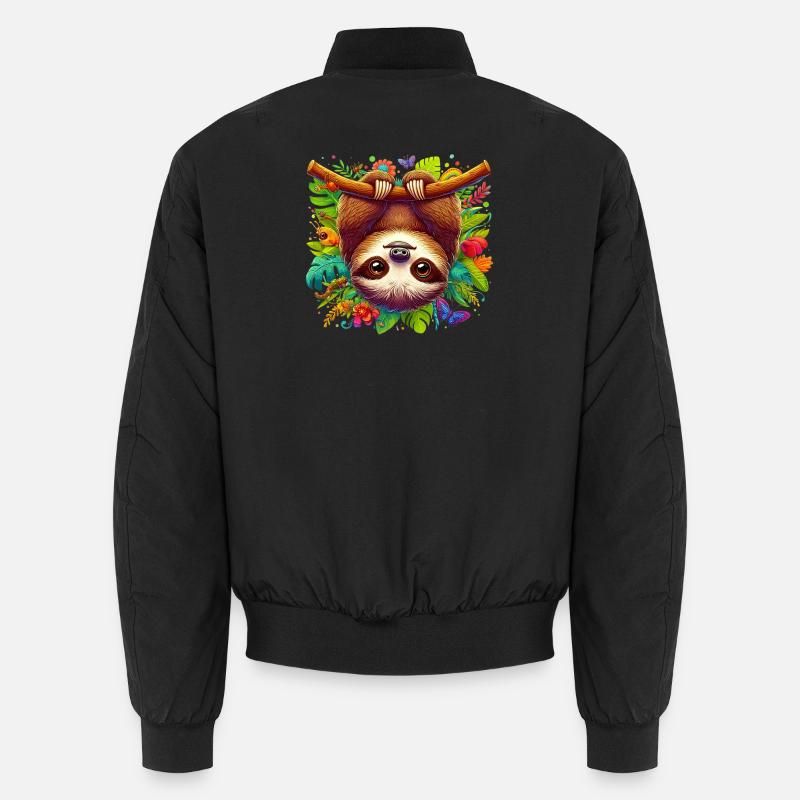 Sloth Unisex Bomber Jacket