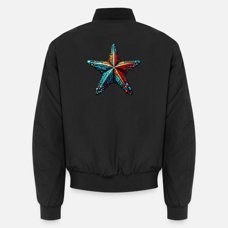 Seestern Unisex Bomberjacke
