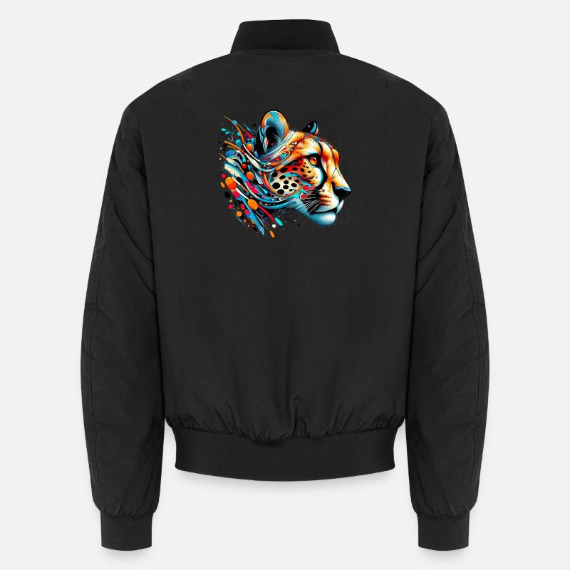 Cheetah Unisex Bomber Jacket