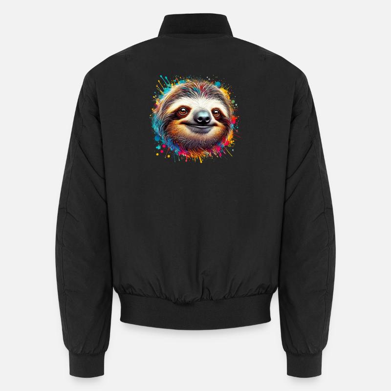 Sloth Unisex Bomber Jacket