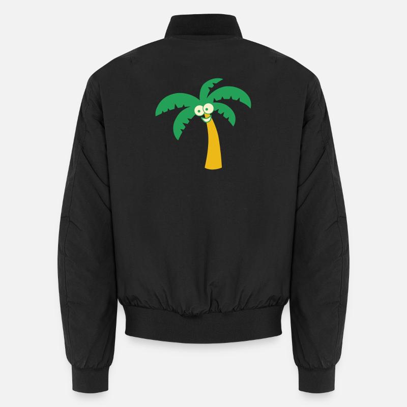Palmier - Bomber unisexe - noir