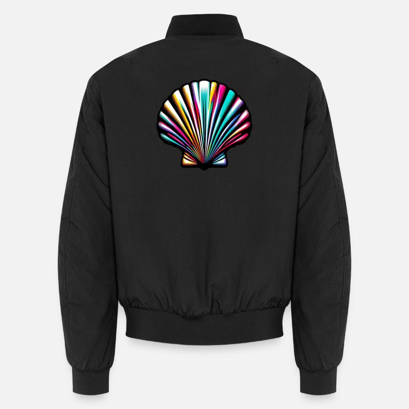 Scallop Shell Unisex Bomber Jacket
