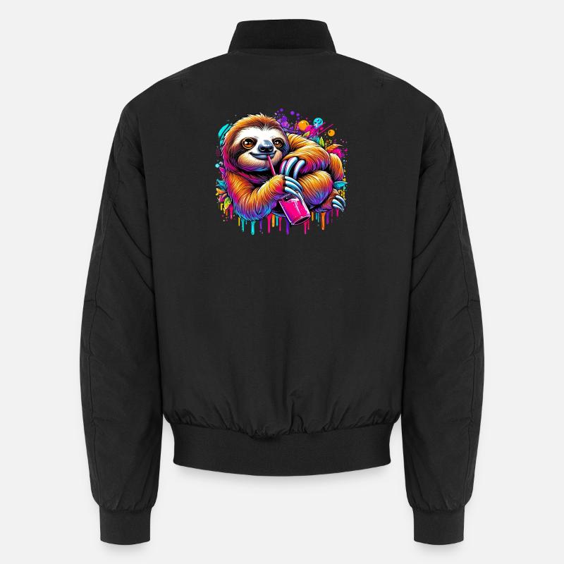Sloth Unisex Bomber Jacket