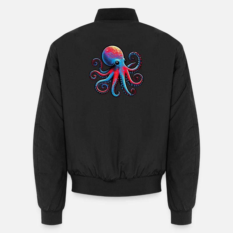 Octopus Unisex Bomber Jacket