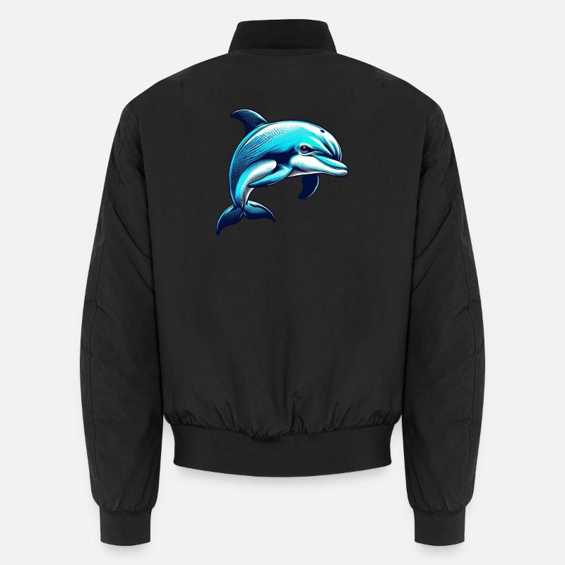Delfin Unisex Bomberjacke