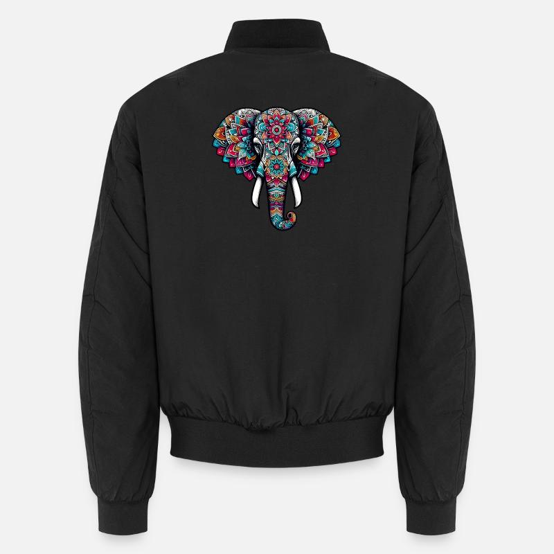 Elefant Unisex Bomberjacke