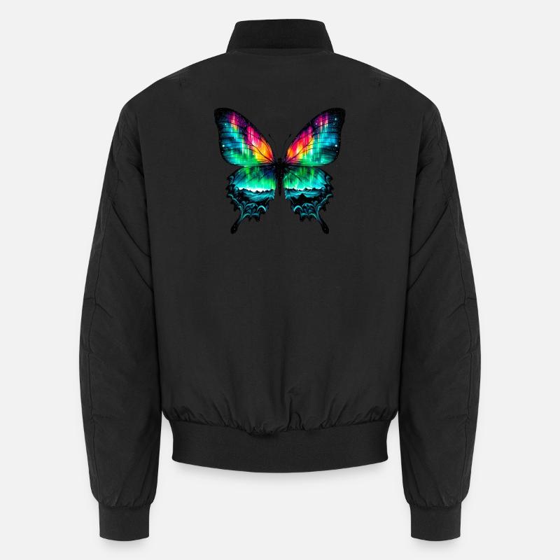 Schmetterling Unisex Bomberjacke