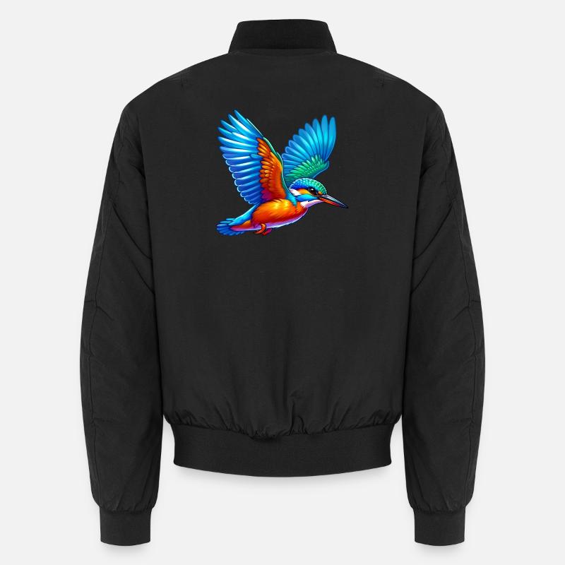 Kingfisher Unisex Bomber Jacket