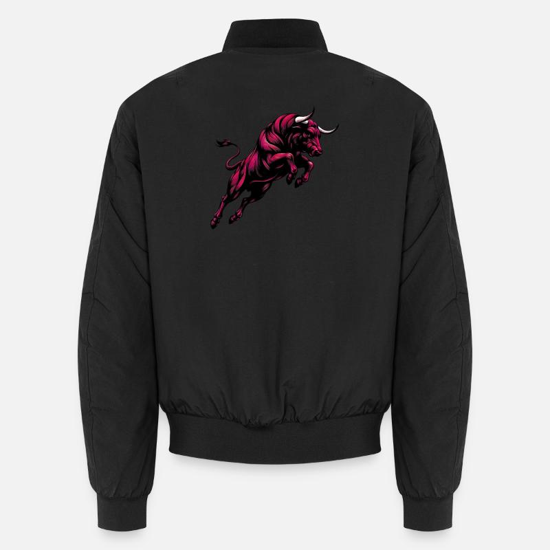 Stier Unisex Bomberjacke