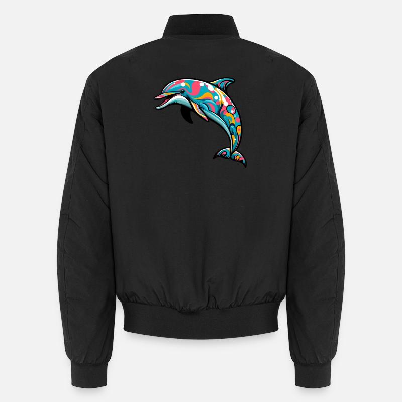 Dolphin Unisex Bomber Jacket