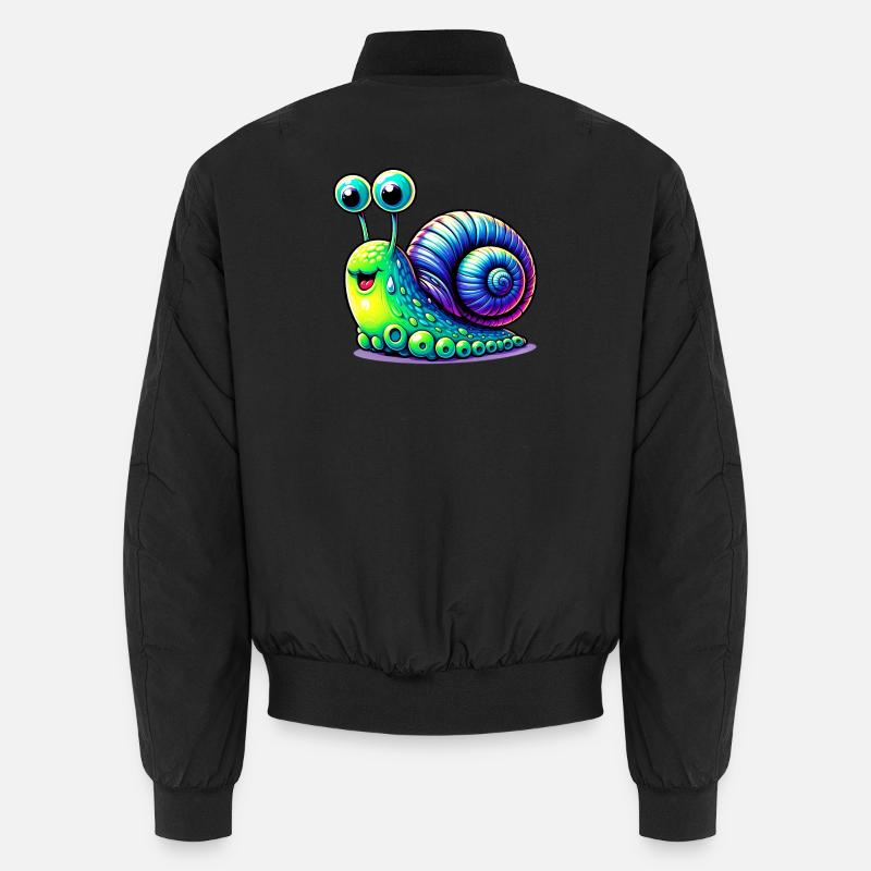 Escargot Bomber unisexe