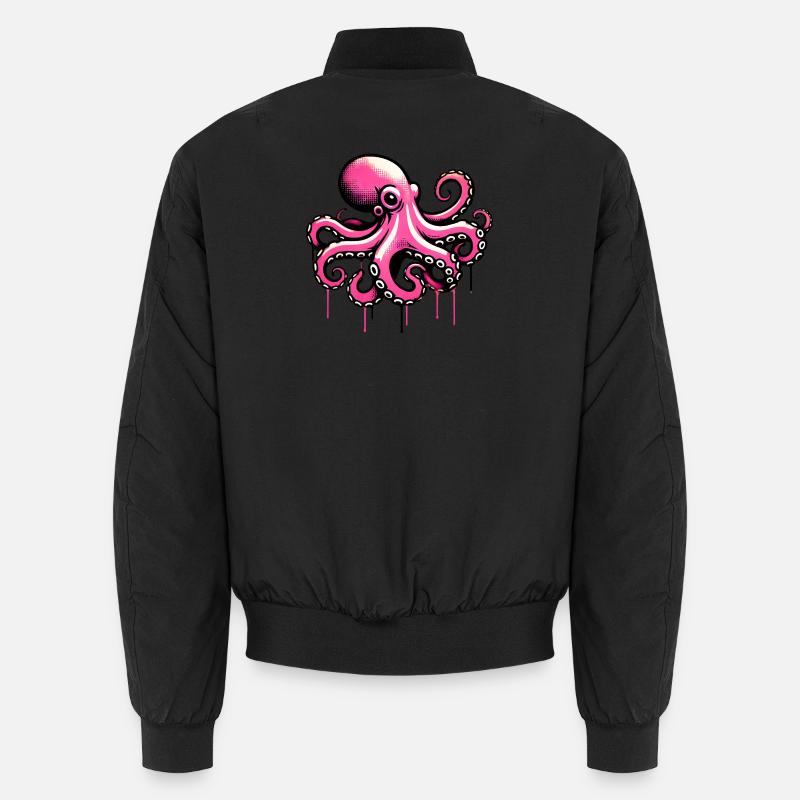 Octopus Unisex Bomber Jacket