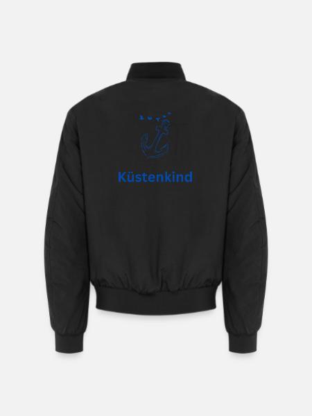 Küstenkind - Unisex Bomberjacke - Schwarz