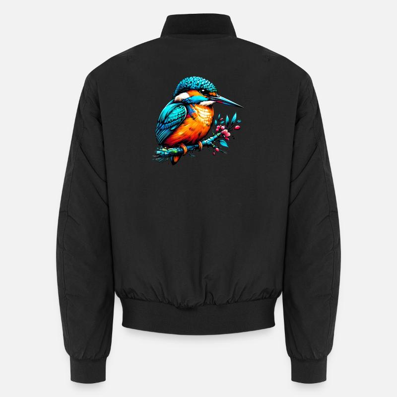 Kingfisher Unisex Bomber Jacket