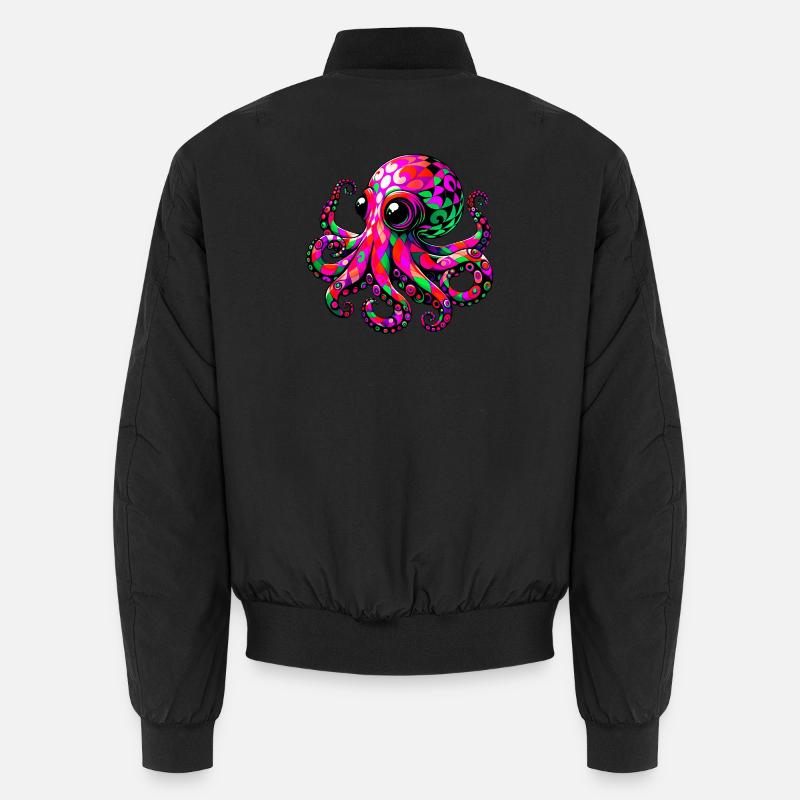 Octopus Unisex Bomber Jacket
