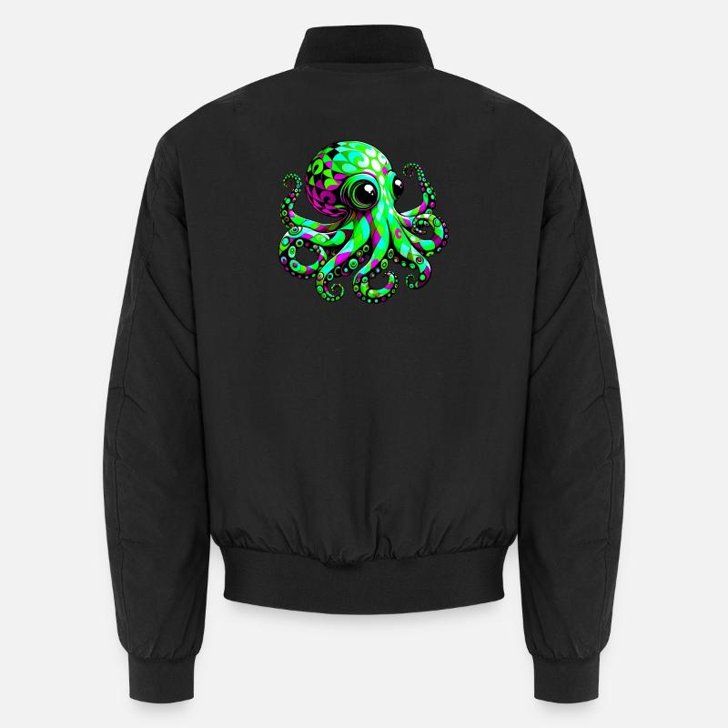 Octopus Unisex Bomber Jacket