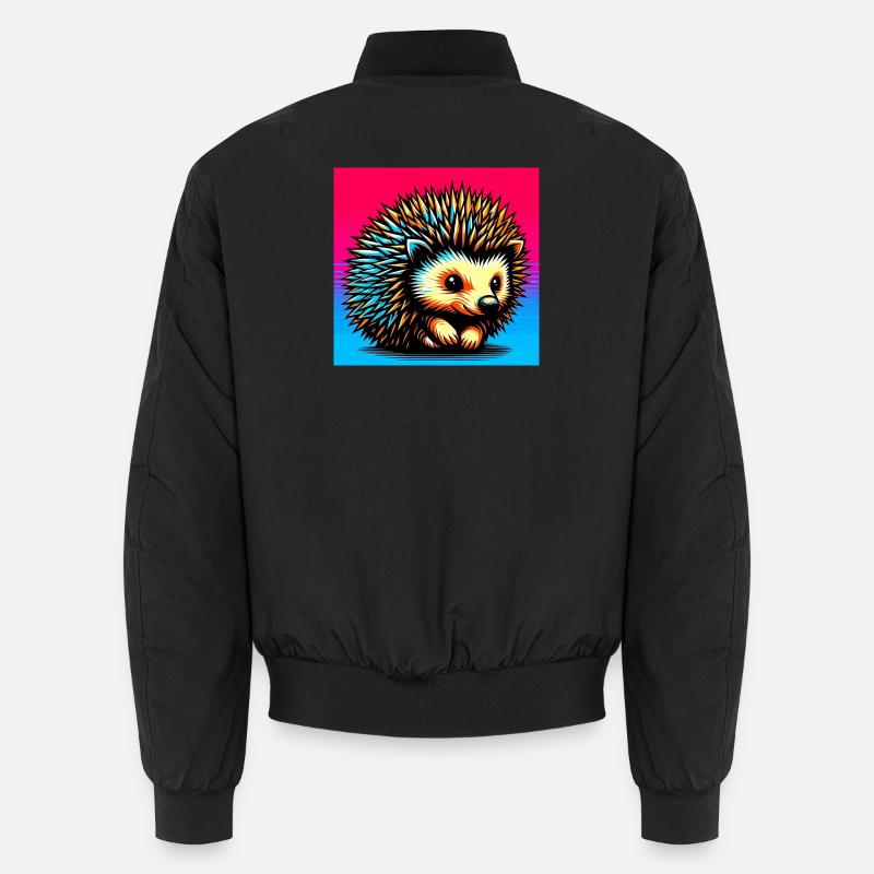 hedgehog Unisex Bomber Jacket