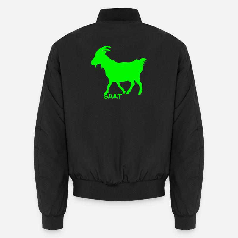 Chèvre vert fluo Bomber unisexe