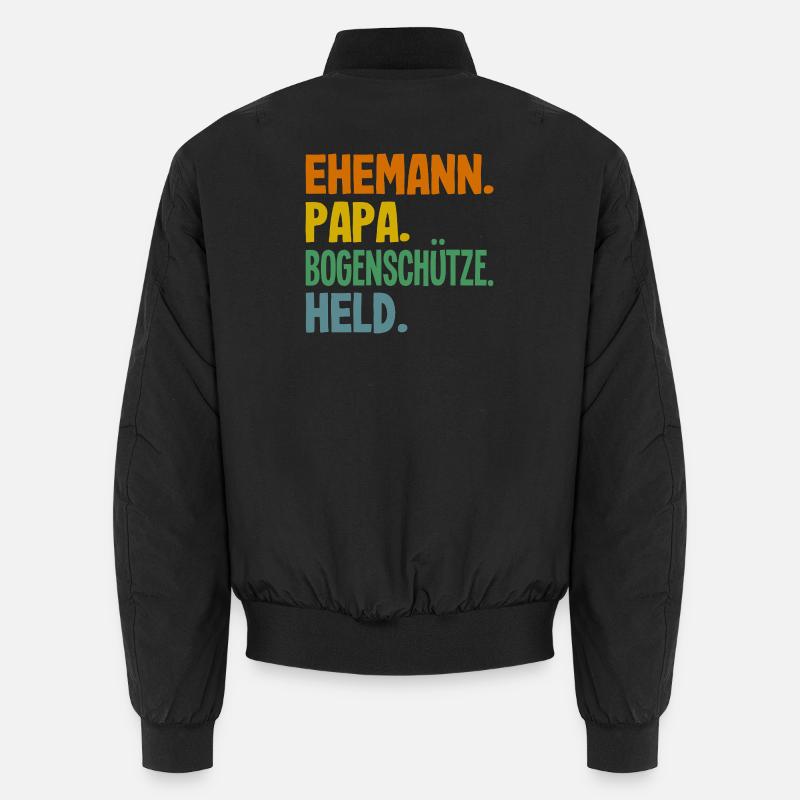 Cadeau d’archer à l’arc Bomber unisexe