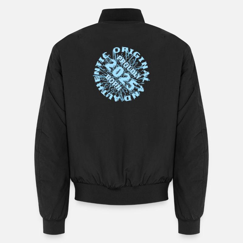 2025 - Unisex Bomber Jacket - black