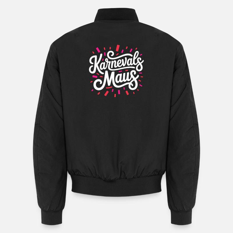 Carnival Mouse Cologne Carnival Mouse - Unisex Bomber Jacket - black