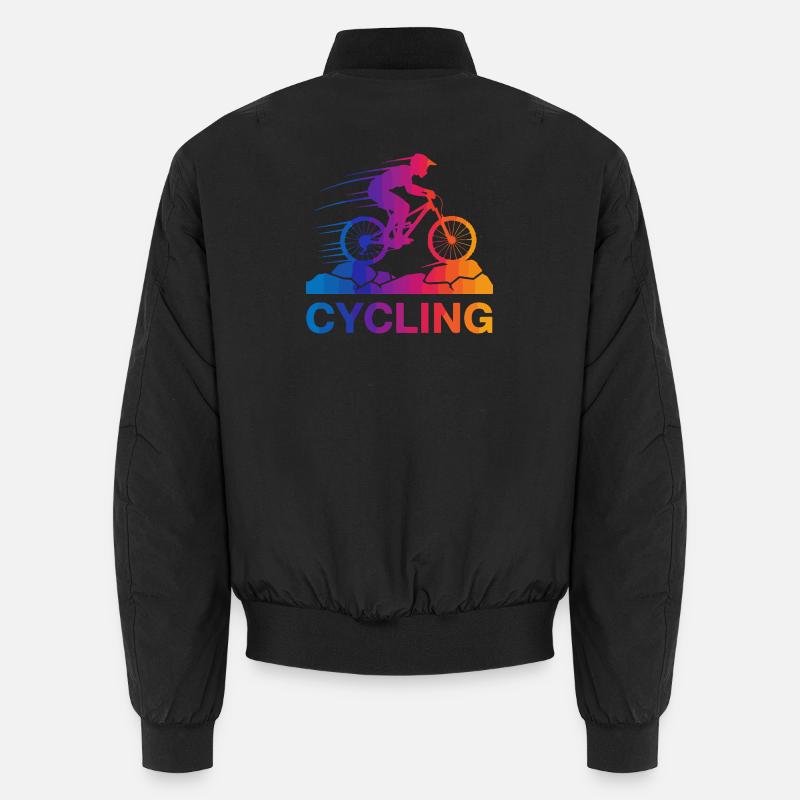 Saut de VTT arc-en-ciel Bomber unisexe