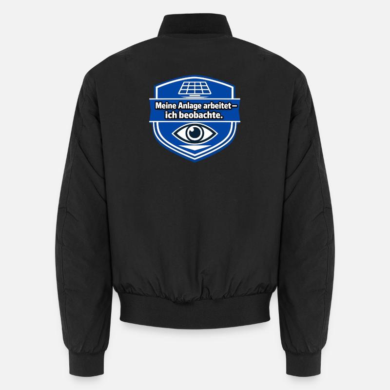 Solarenergie, Erneuerbare Energie Unisex Bomberjacke