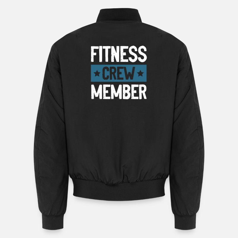 Équipe de remise en forme Bomber unisexe
