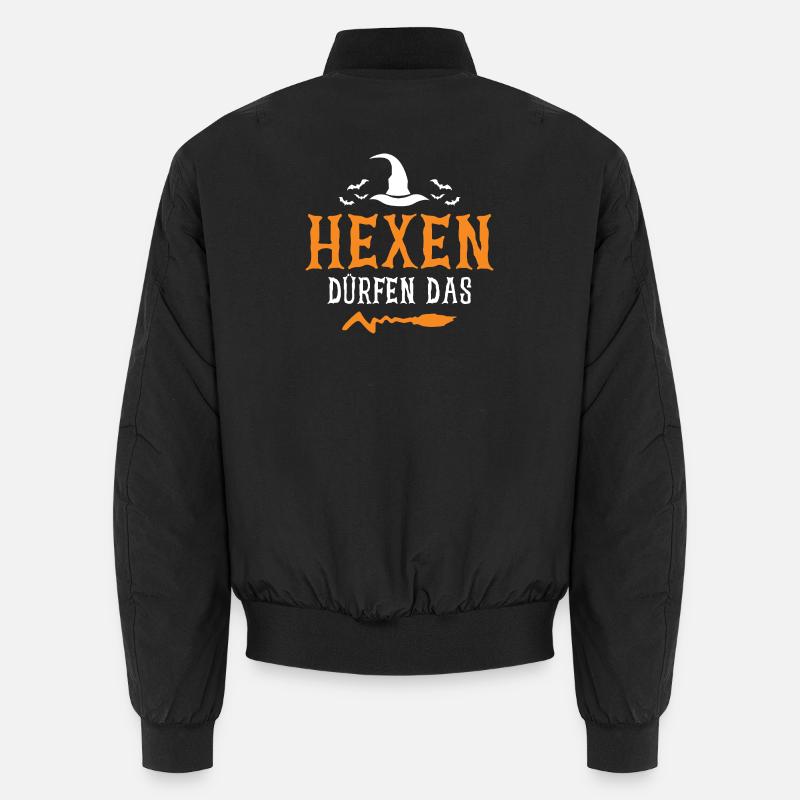 Hexen Dürfen Das Halloween  Unisex Bomberjacke