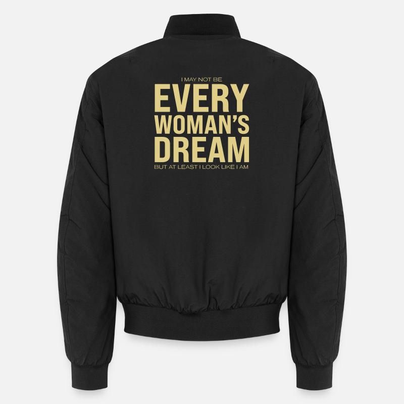 Every Woman`s Dream - Unisex Bomberjacke - Schwarz