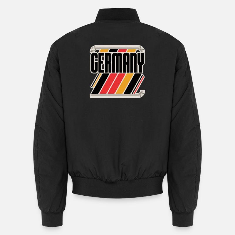 Germany - Unisex Bomberjacke - Schwarz