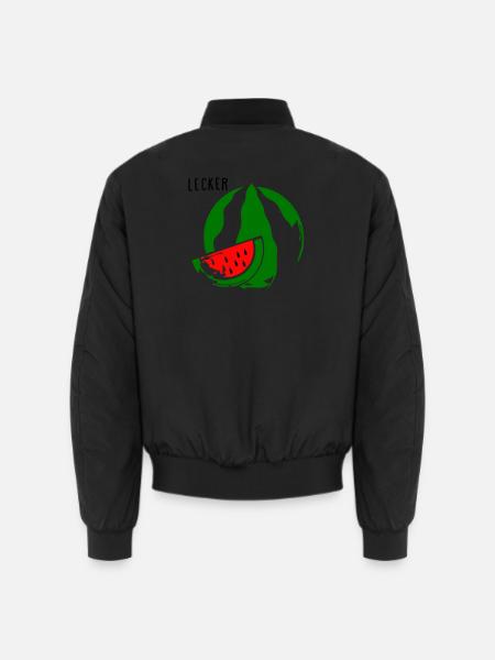 Melone - Unisex Bomberjacke - Schwarz