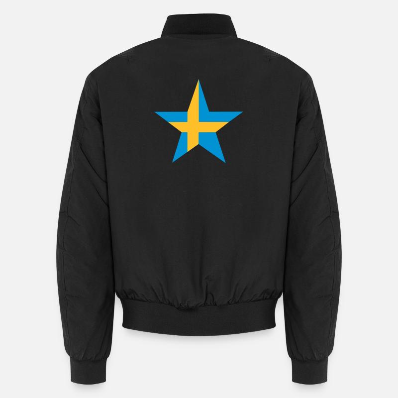 Schwedische Stern Unisex Bomberjacke