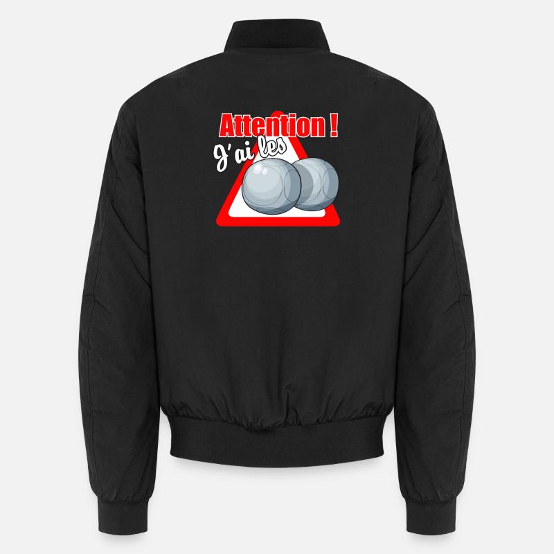 Attention j'ai les boules ! Bomber unisexe