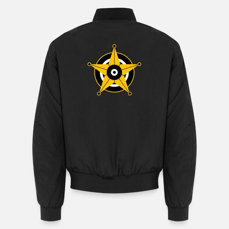 Sheriff Stern - Unisex Bomber Jacket - black