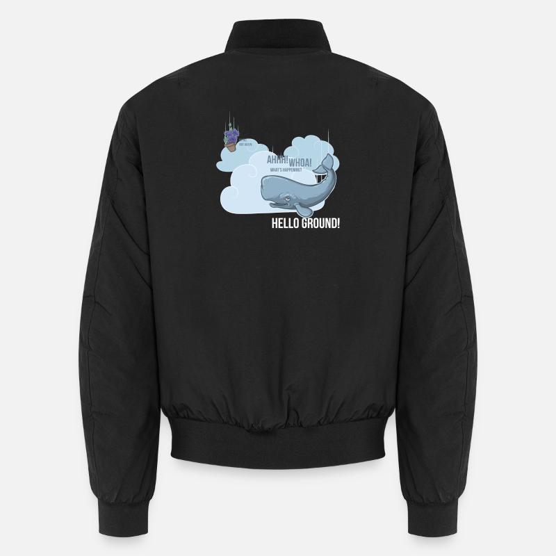 Whale & Petunia Bomber unisexe