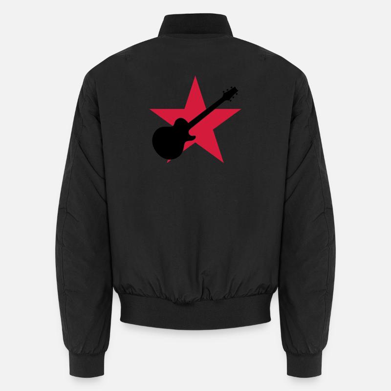 Guitar Player ! Unisex Bomberjacke