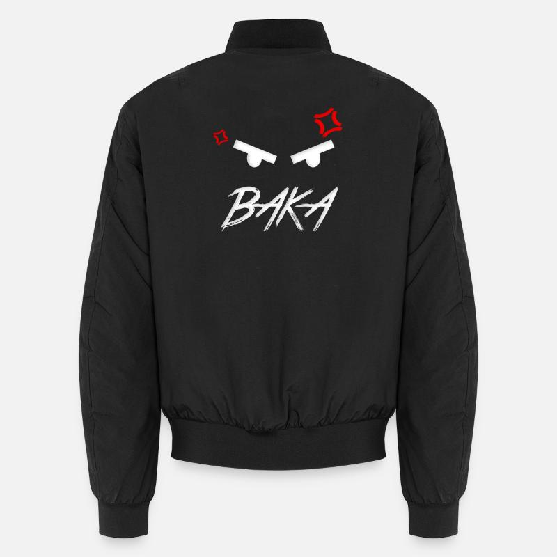 Baka Expression dans l’anime Bomber unisexe