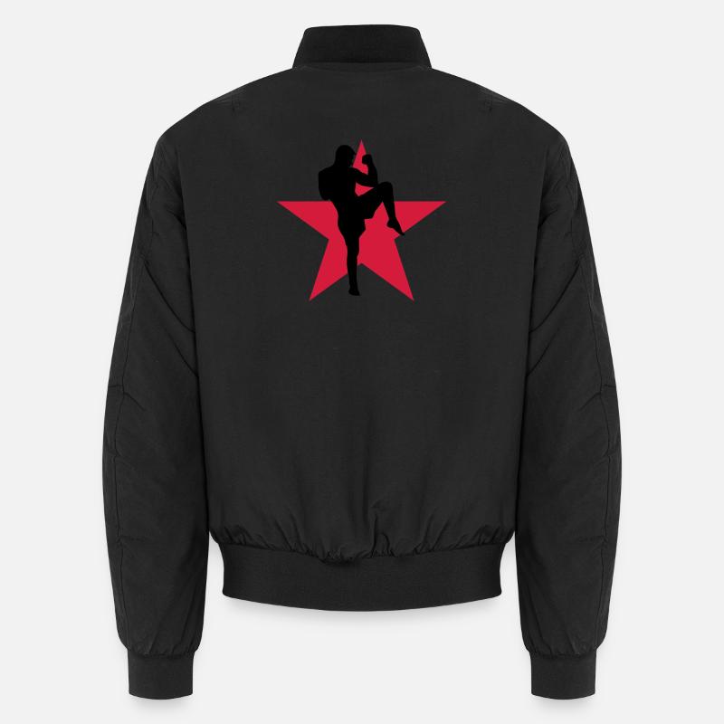 Kickboxing / Kickboxer / Kick Boxing / Kick Boxer Unisex Bomber Jacket